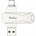 USB Flash накопитель Netac U782C Silver 128GB (NT03U782C-128G-30PN)