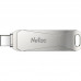 USB Flash накопитель Netac U782C Silver 128GB (NT03U782C-128G-30PN)