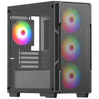 Корпус ARDOR GAMING DOMINION X3-Mini V2 FRGB Black
