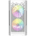 Корпус Powercase Mistral Micro Z3W Mesh LED White
