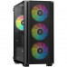 Корпус XASTRA A402M 4FRGB Black