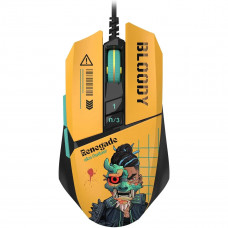 Мышь A4Tech Bloody W63 Max Renegade Yellow