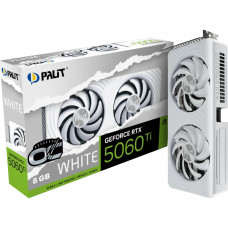 Видеокарта Palit GeForce RTX 5060 Ti White OC 8GB GDDR7